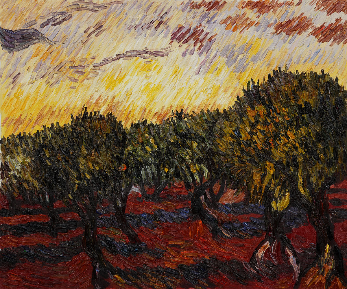 The Olive Grove, 1889 - Van Gogh Painting On Canvas